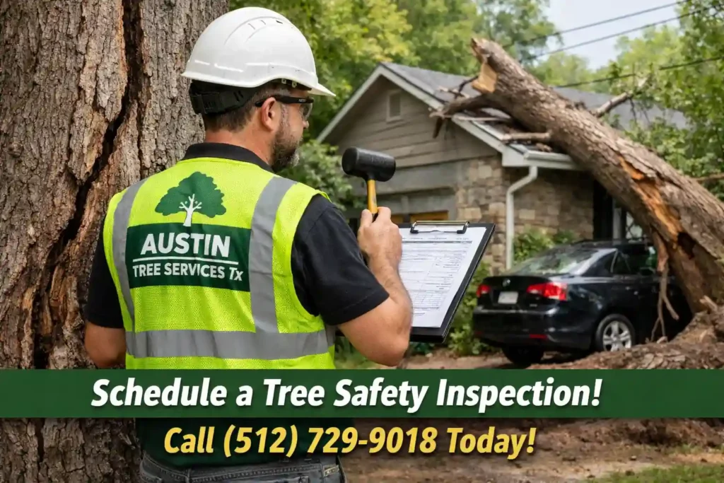 Tree inspection for safety check